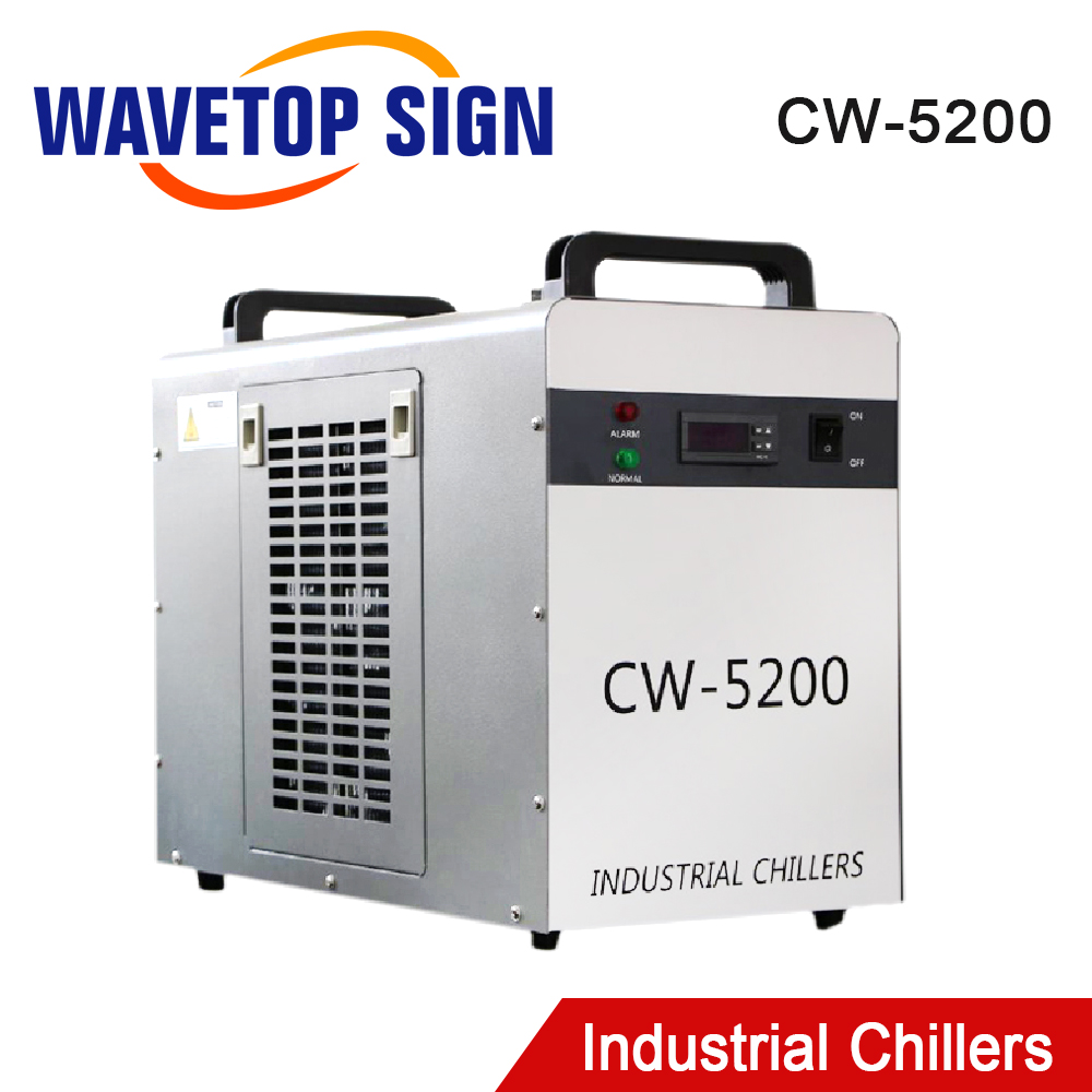 Industrial Laser Engraver - Промышленный водоохладитель WaveTopSign CW-5200, 5200 Вт,