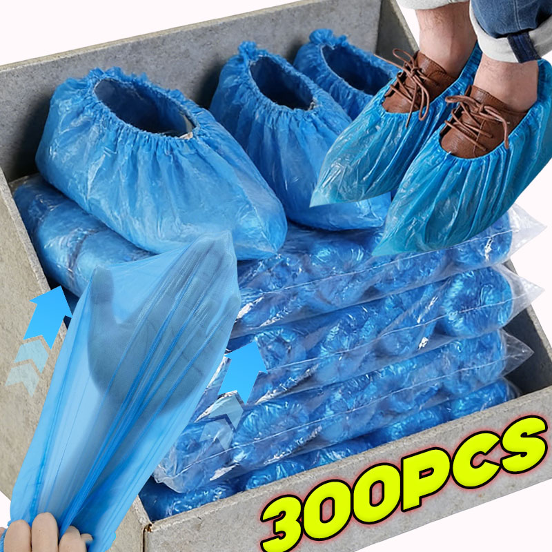 Dust Shoe Cnc - Одноразовые бахилы из пластика, нескользящие, грязезащитные,