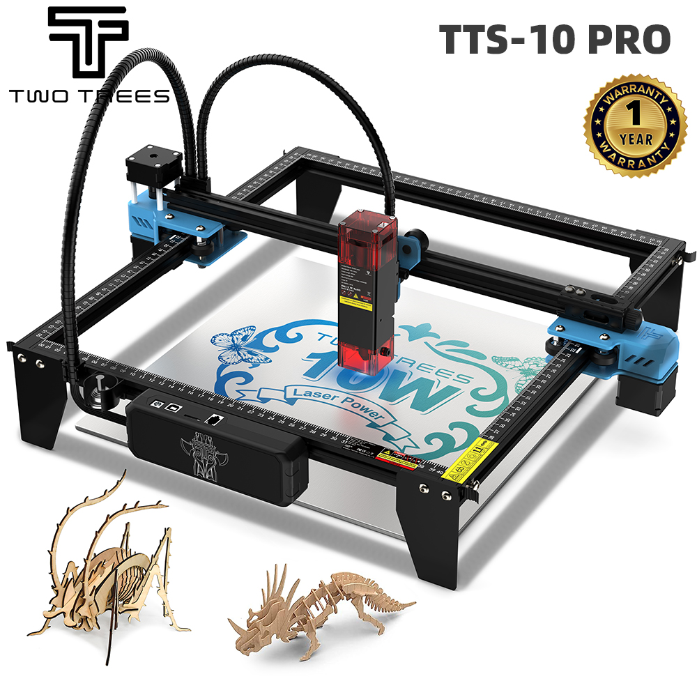Industrial Laser Engraver For Metal - TWOTREES TTS-10 Pro Лазерный гравер Принтер