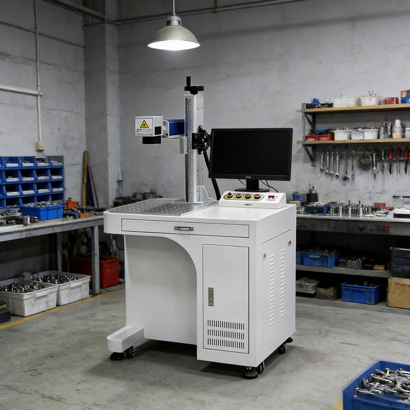 Волоконный лазерный маркиратор – обзор и цена Industrial Laser Engraver For Metal