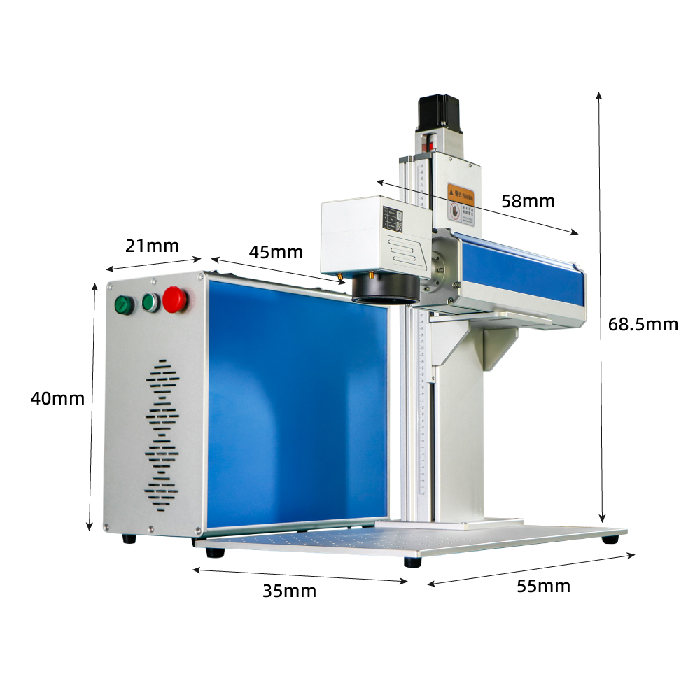 Волоконный лазерный гравер Ray – обзор и цена Industrial Laser Engraver For Metal