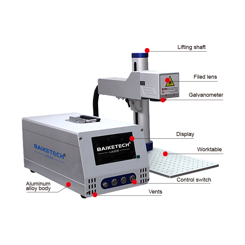 Высокоскоростной волоконный ла – обзор и цена Industrial Laser Engraver For Metal