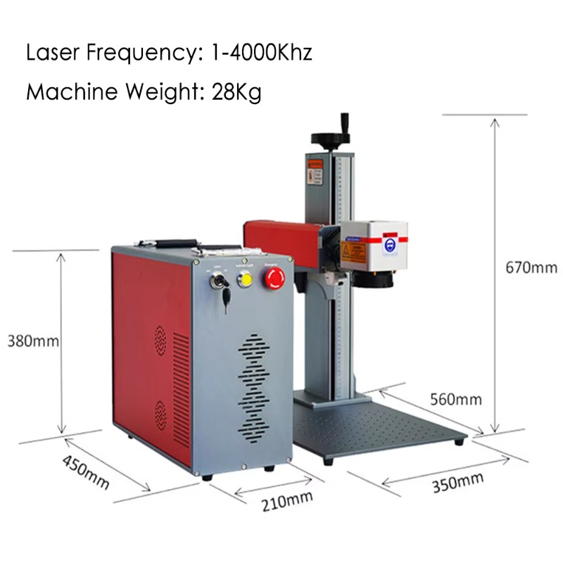 Портативный высокомощный волок – обзор и цена Industrial Laser Engraver For Metal