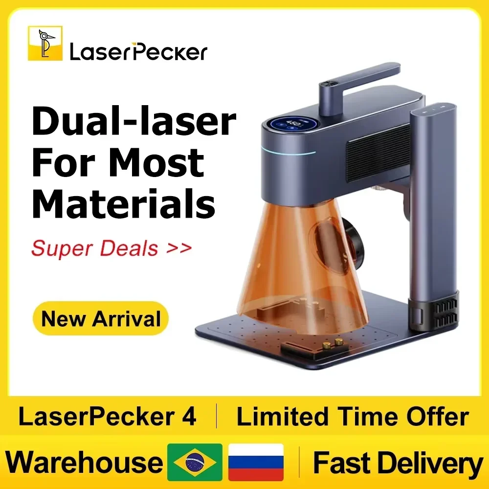 LASERPECKER 4 LP4 Лазерный гра – обзор и цена Industrial Laser Engraver