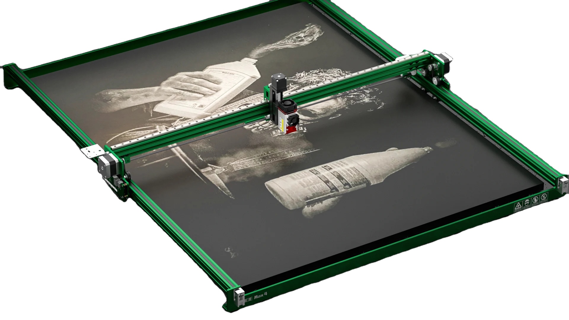 NEJE Max 4 A40640 Мощный лазер – обзор и цена Industrial Laser Engraver For Wood
